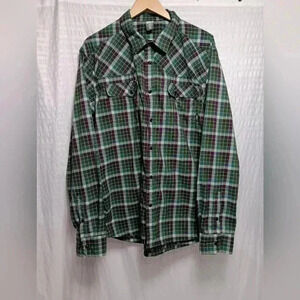 Stio Eddy  long-sleeved snap button down Shirt. Men's size XL